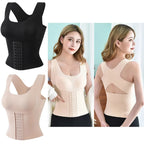 3-in-1 bh voor dames met knopen in de taille voor houding en shapewear