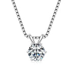 Luminous Moissanite Pendant Necklace - Affordable Luxury