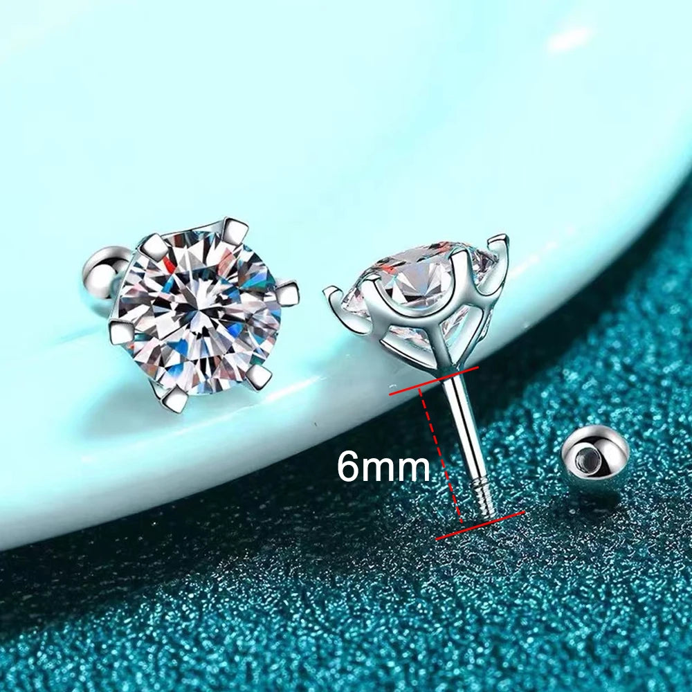Luminous Moissanite Earrings - Affordable Luxury & Brilliance