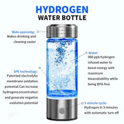 Hydrogen-Rich Water Generator Bottle - Titanium Filter