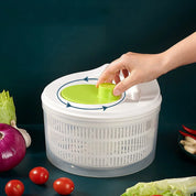 Effortless Salad Spinner & Vegetable Dryer