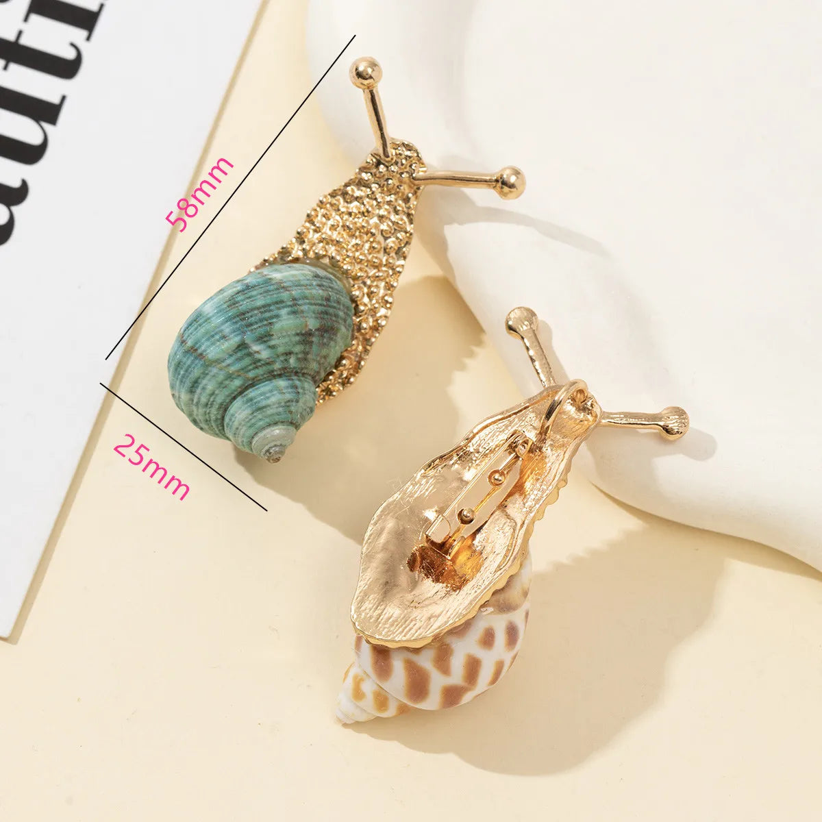 Crystal Shell Brooch – alternate view 5
