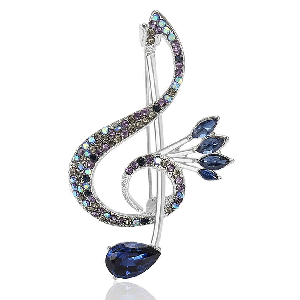 Treble Clef Brooch – alternate view 3