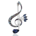 Treble Clef Brooch – alternate view 3