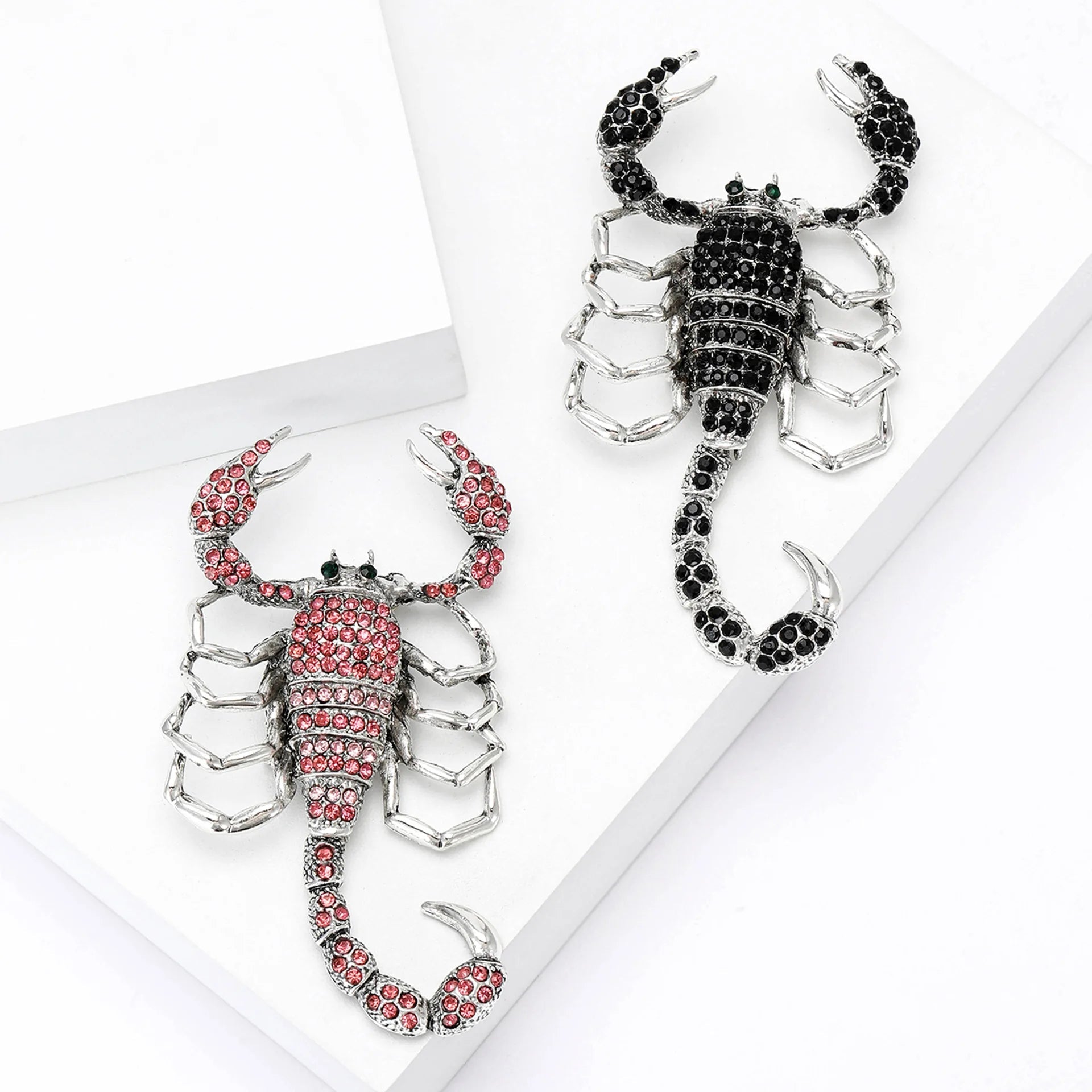 Crystal Scorpion Brooch – alternate view 2