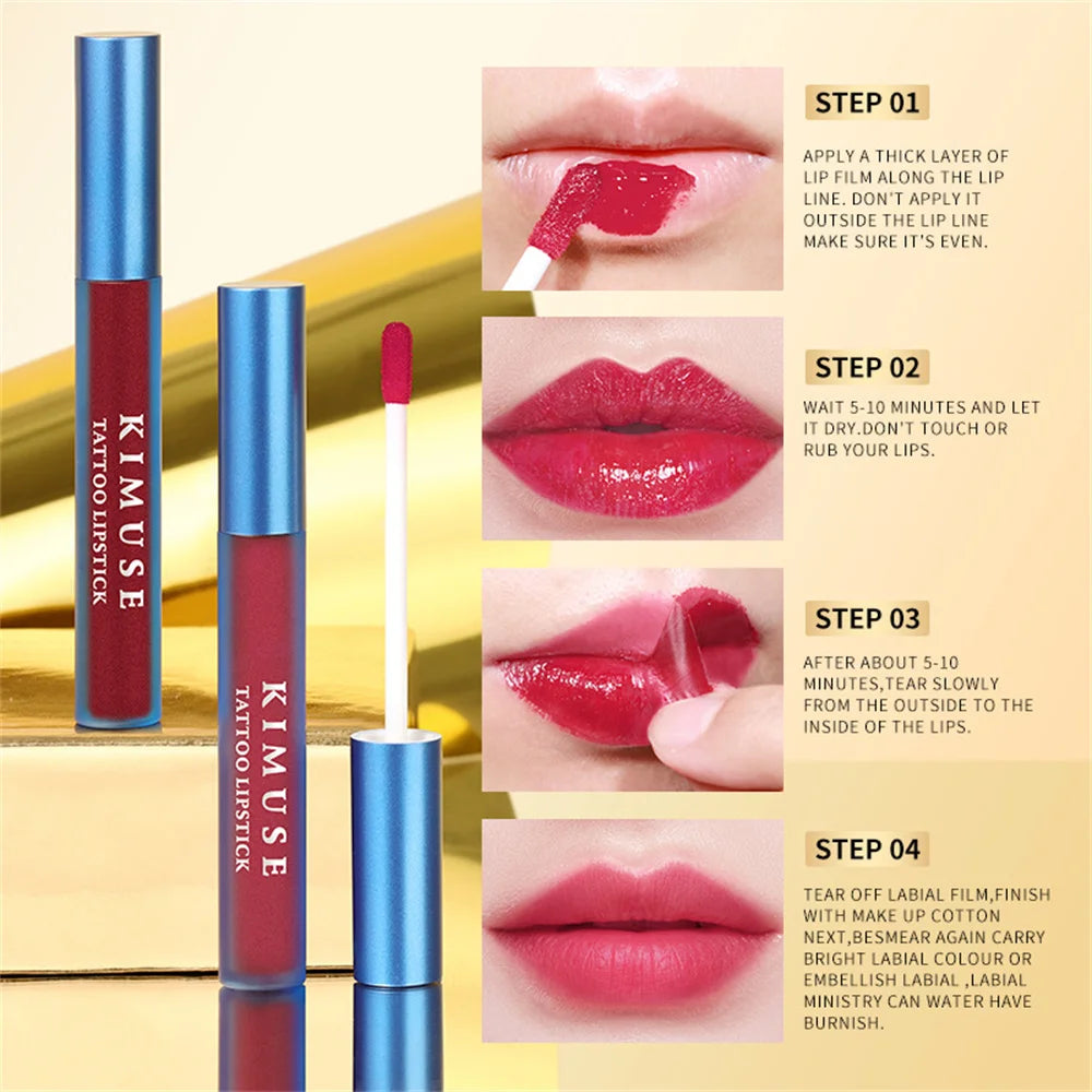 Matte Lip Tint Peel-Off - Tattoo Lipstick