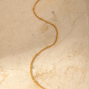Stylish Chain Bead Anklet
