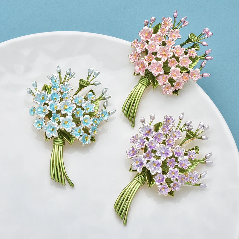 Flower Brooch Set – alternate view 2
