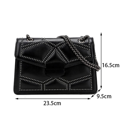 Stylish Crossbody Bag - Fashion PU Leather