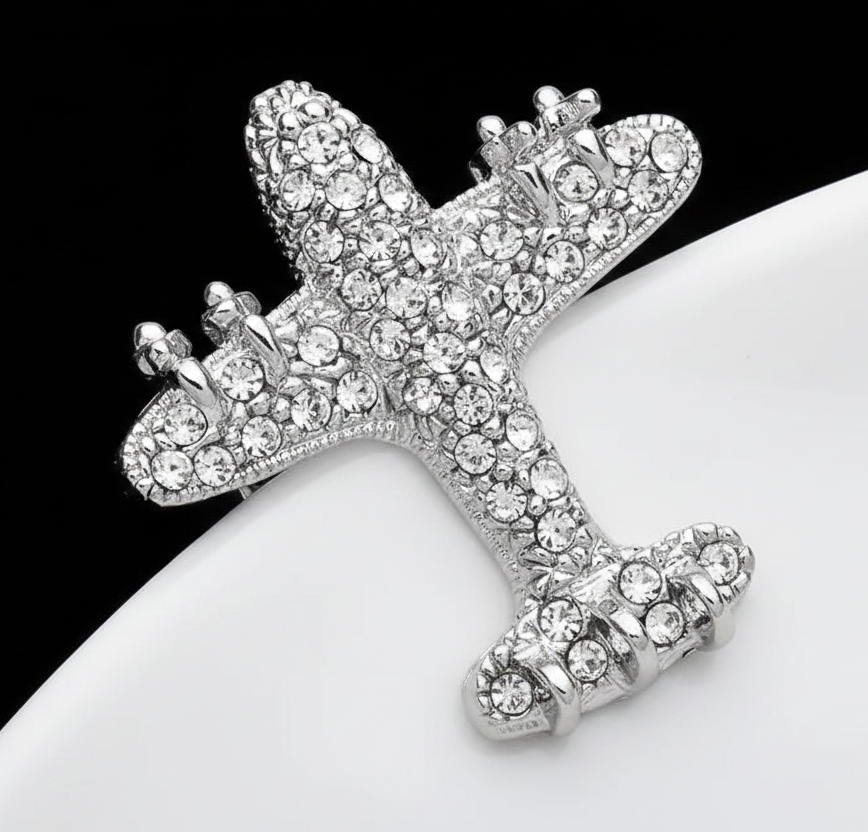 Aeroplane Brooch – alternate view 3