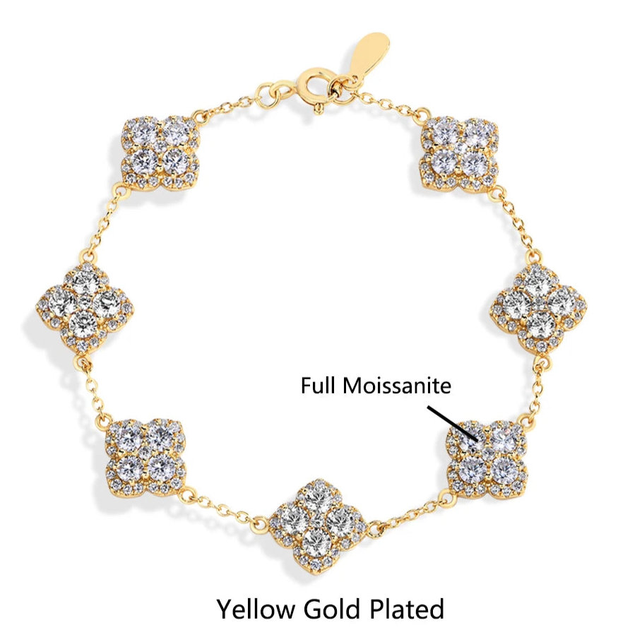 Exquisite Moissanite Bracelet - Affordable Luxury & Brilliance