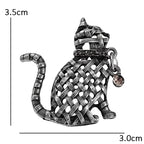 Vintage Cat Brooch – alternate view 5