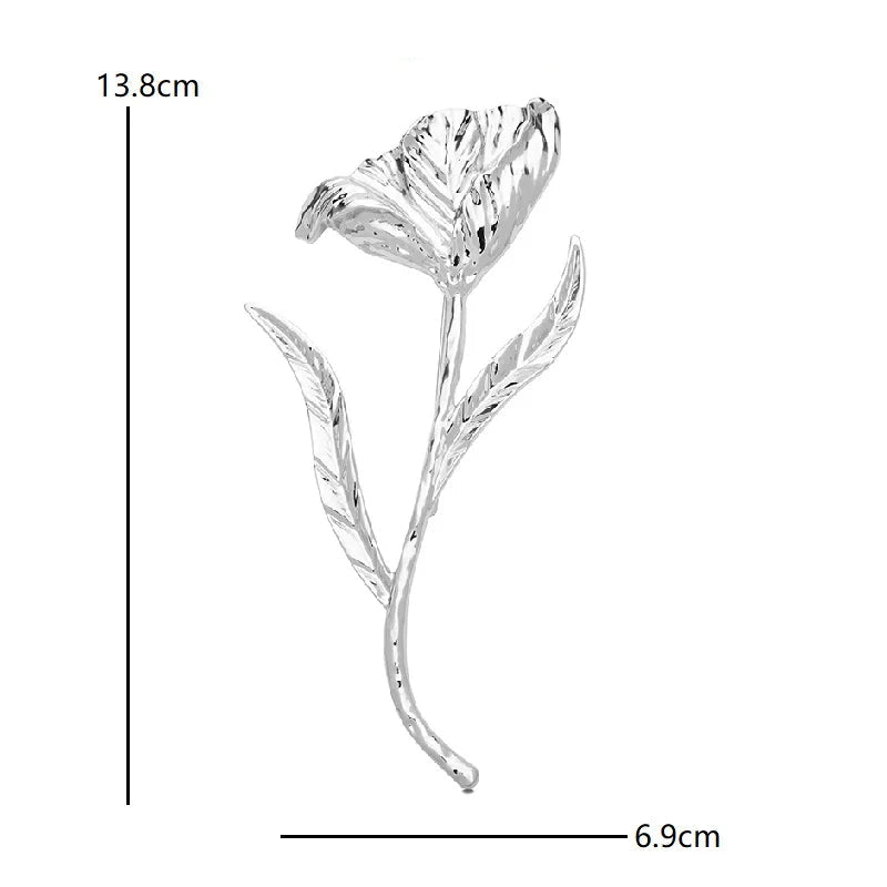 Tulip Flower Brooch – alternate view 5