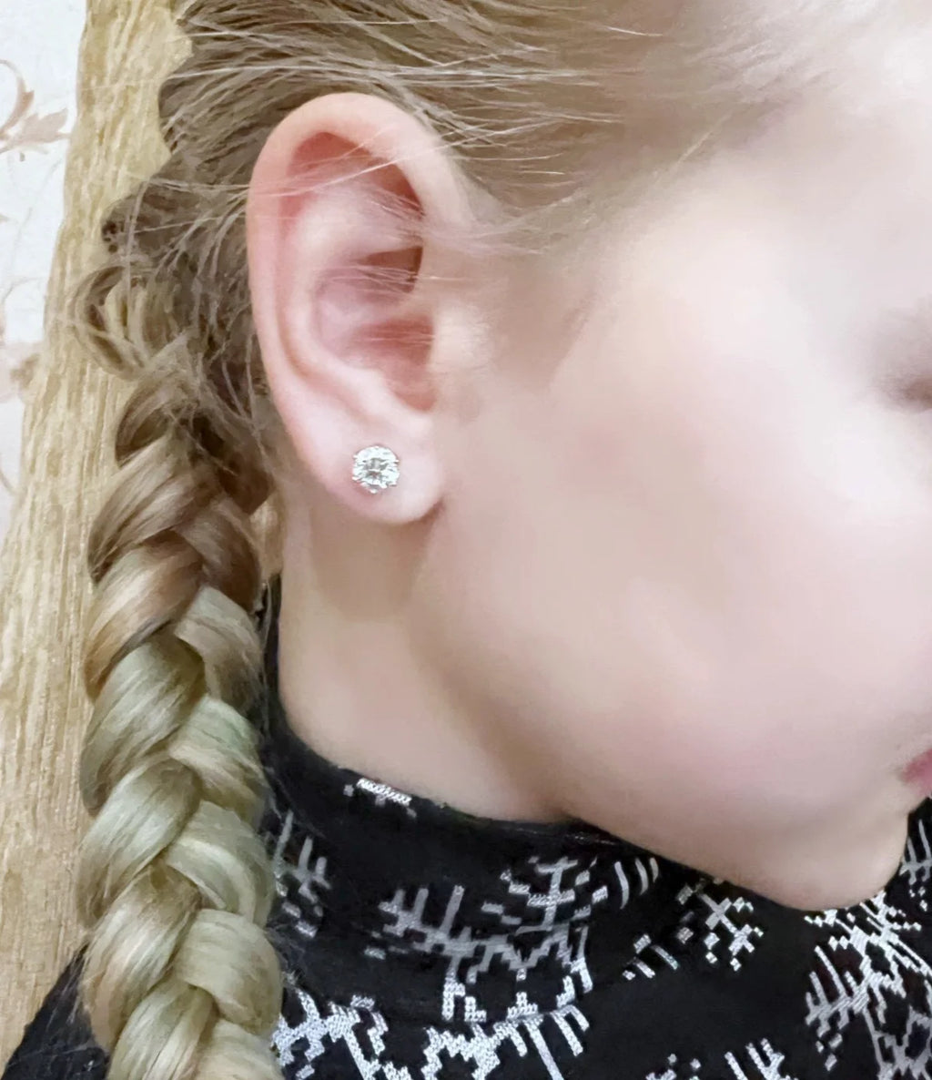 Luminous Moissanite Stud Earrings - Affordable Luxury & Sparkle
