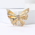 Crystal Butterfly Brooch – alternate view 2