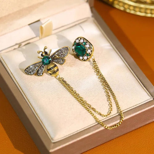 Crystal Bee Brooch – alternate view 2