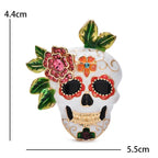 Enamel Skull Brooch – alternate view 5