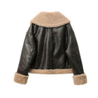2025 Women's Thickened Warm Double-Sided Short Jacket