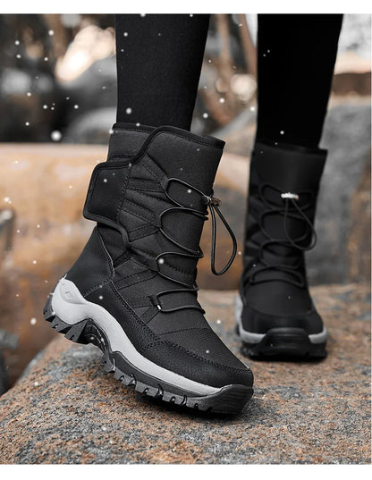 Waterproof Snow Boots Female