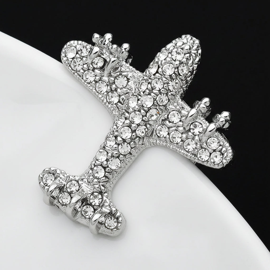 Aeroplane Brooch – alternate view 2