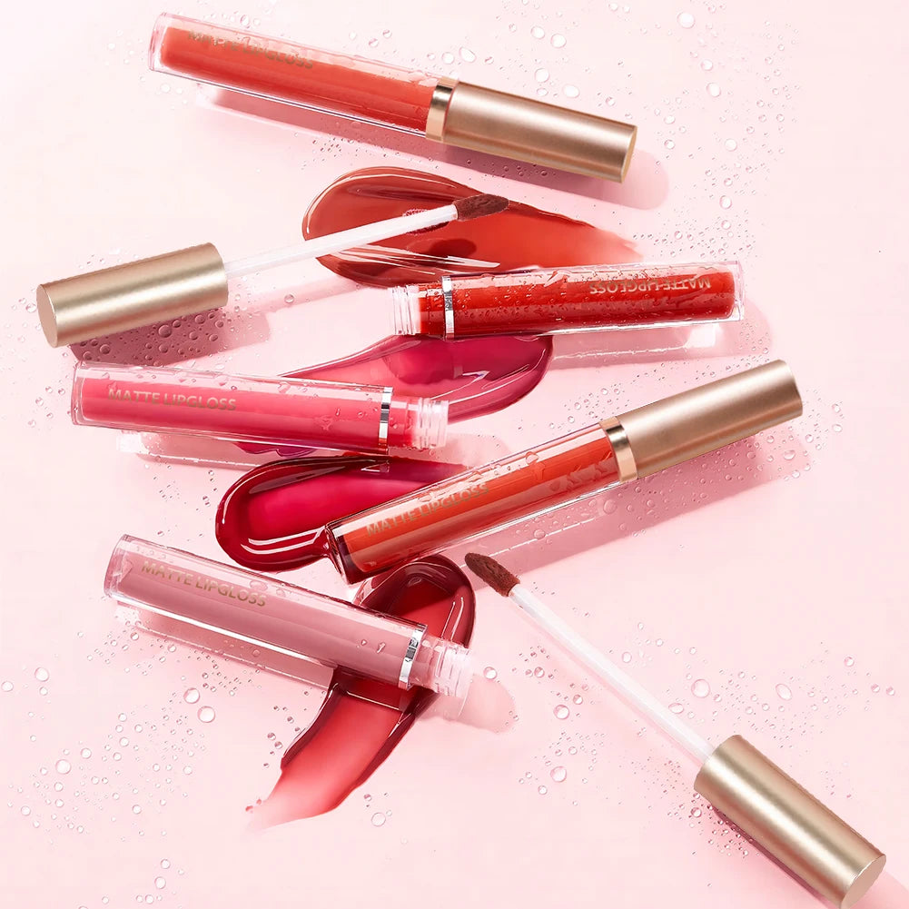 Rouge à lèvres mat - Lot de 6 couleurs
