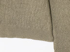 Chic Horn Button Knitted Cardigan for Women