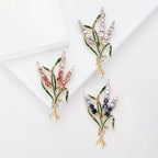 Crystal Wheat Ear Brooch – alternate view 2