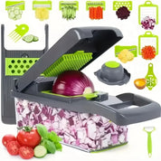 14-in-1 Multifunctional Vegetable Chopper & Slicer - Versatile Kitchen Tool for Effortless Meal Prep