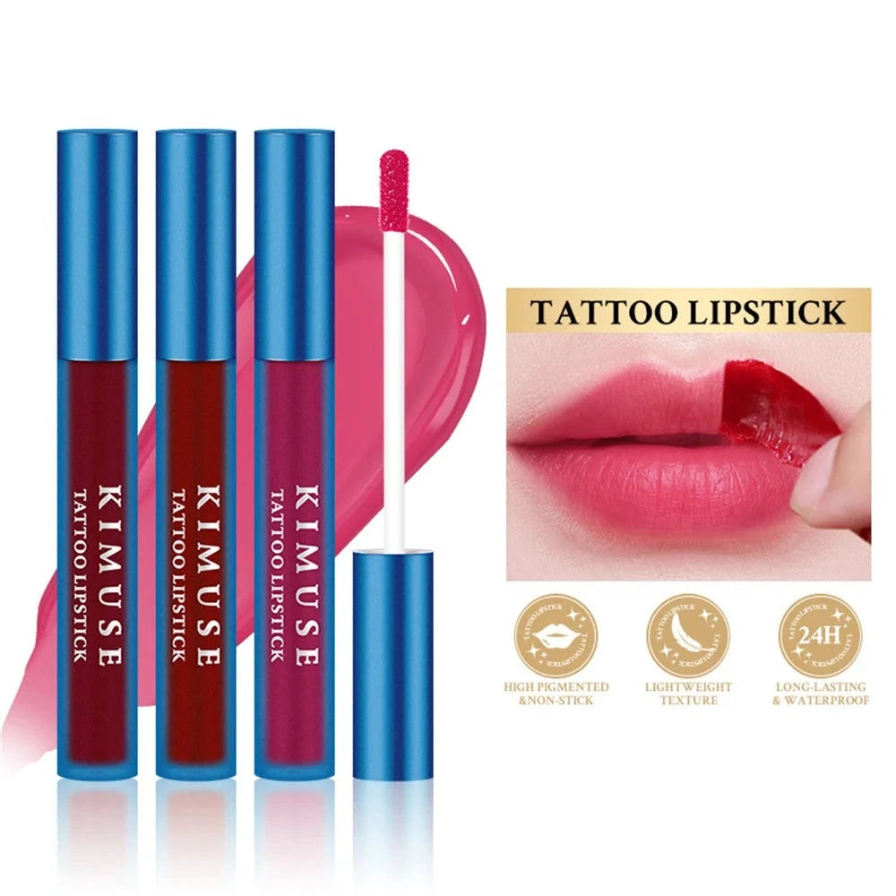 Rouge à lèvres mat peel-off - Rouge à lèvres tatouage