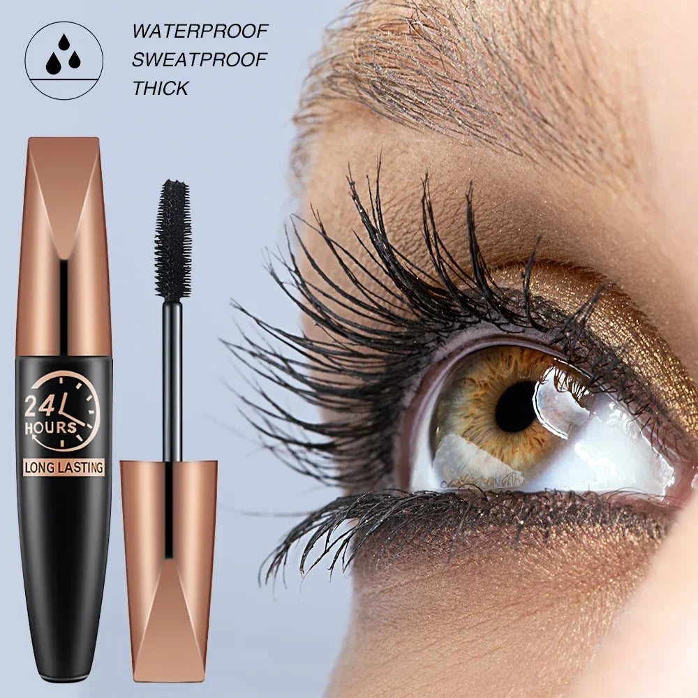 5D Silk Fiber Waterproof Mascara for Stunning Lashes
