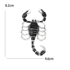 Crystal Scorpion Brooch – alternate view 5
