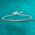 Ivictress Moissanite Elegance Armband – Luxuriöser Glanz für Damen