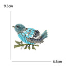 Crystal Bird Brooch – alternate view 3
