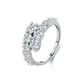Ivictress Moissanite Luxe Ring - Betaalbare Elegantie