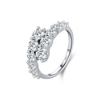 Ivictress Moissanite Luxe Ring - Betaalbare Elegantie