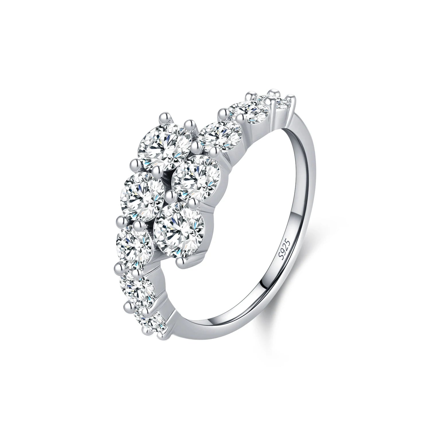 Ivictress Moissanite Luxury Ring - Affordable Elegance