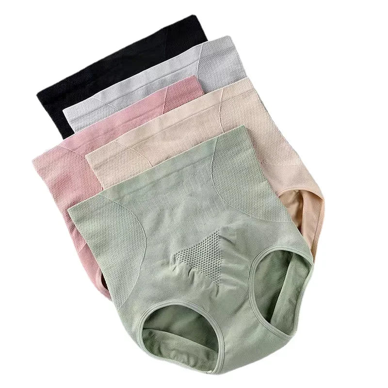 Nahtlose Shapewear-Höschen mit hoher Taille und Bauchkontrolle