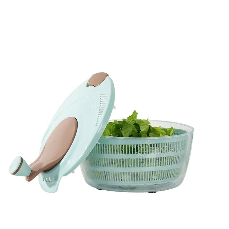 Effortless Salad Spinner & Vegetable Dryer