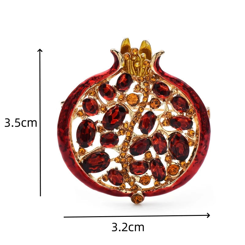 Pomegranate Brooch – alternate view 5