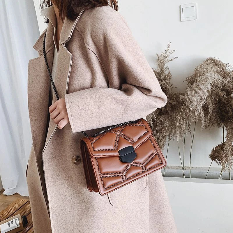 Stijlvolle crossbodytas - modieus PU-leer