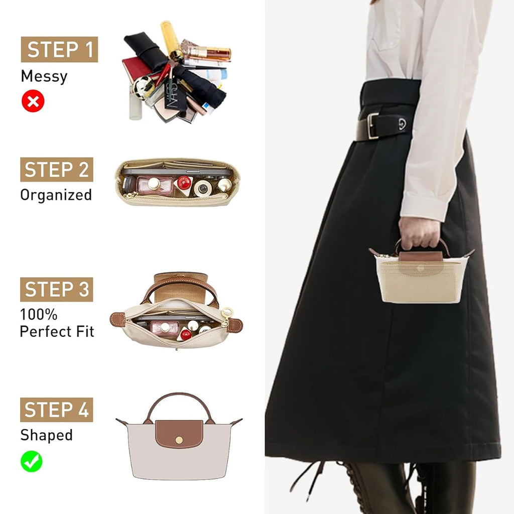 Taschenorganizer kleine Tragetasche
