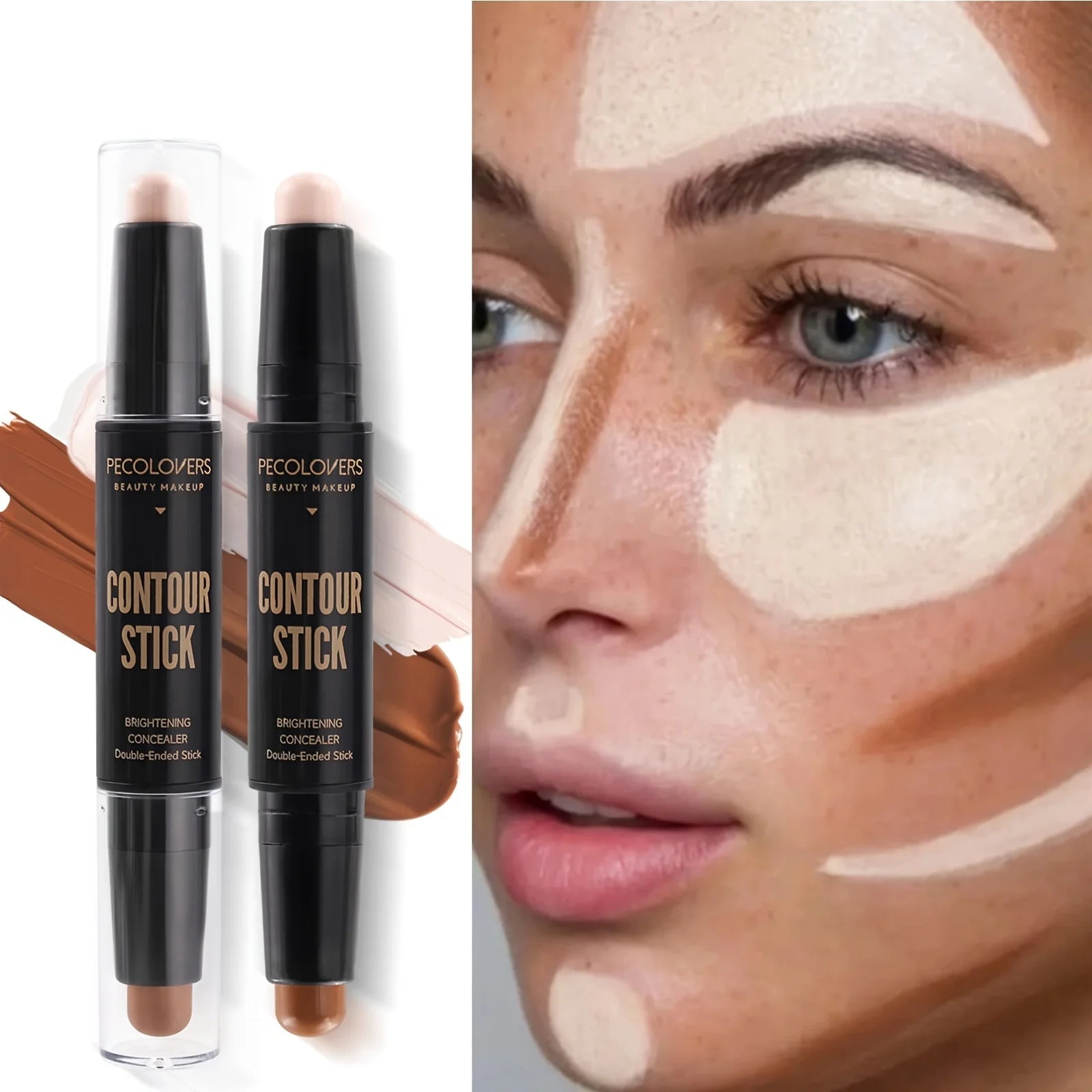 Ultieme contour- en concealerstick voor een vlekkeloze schoonheid