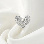 Crystal Heart Brooch – alternate view 5