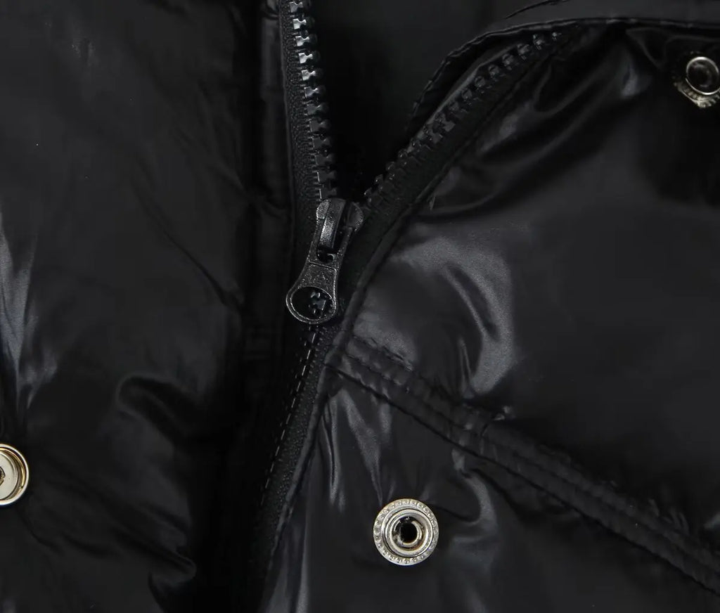 Chic Hooded Down Cotton Coat for Women - Winter Essential
