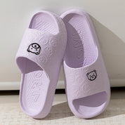 Charming Bear Print Women's Indoor Slippers