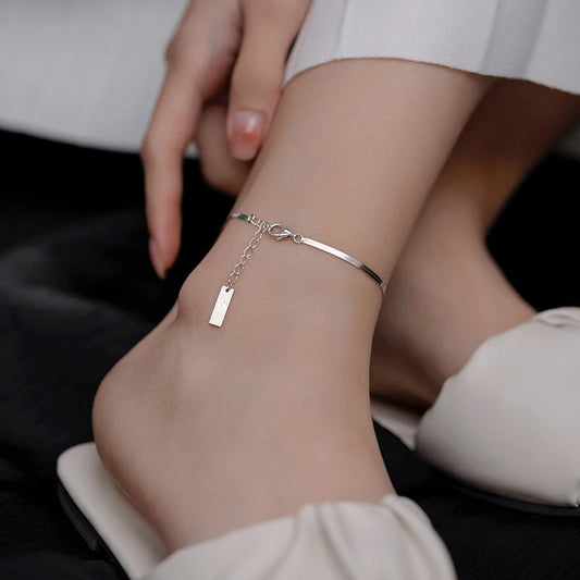 Delicate Blade Anklet