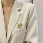 Faux Pearl Flower Brooch Set – alternate view 4