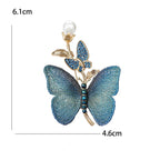 Crystal Butterfly Brooch – alternate view 3