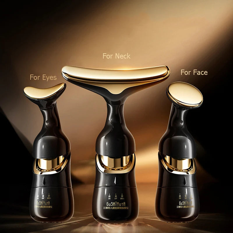 3-in-1 V-Line Face Lifting Massager - Anti Aging & Wrinkle Removal