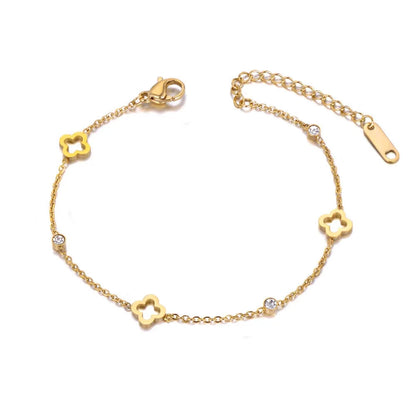 Crystal Charm Anklet